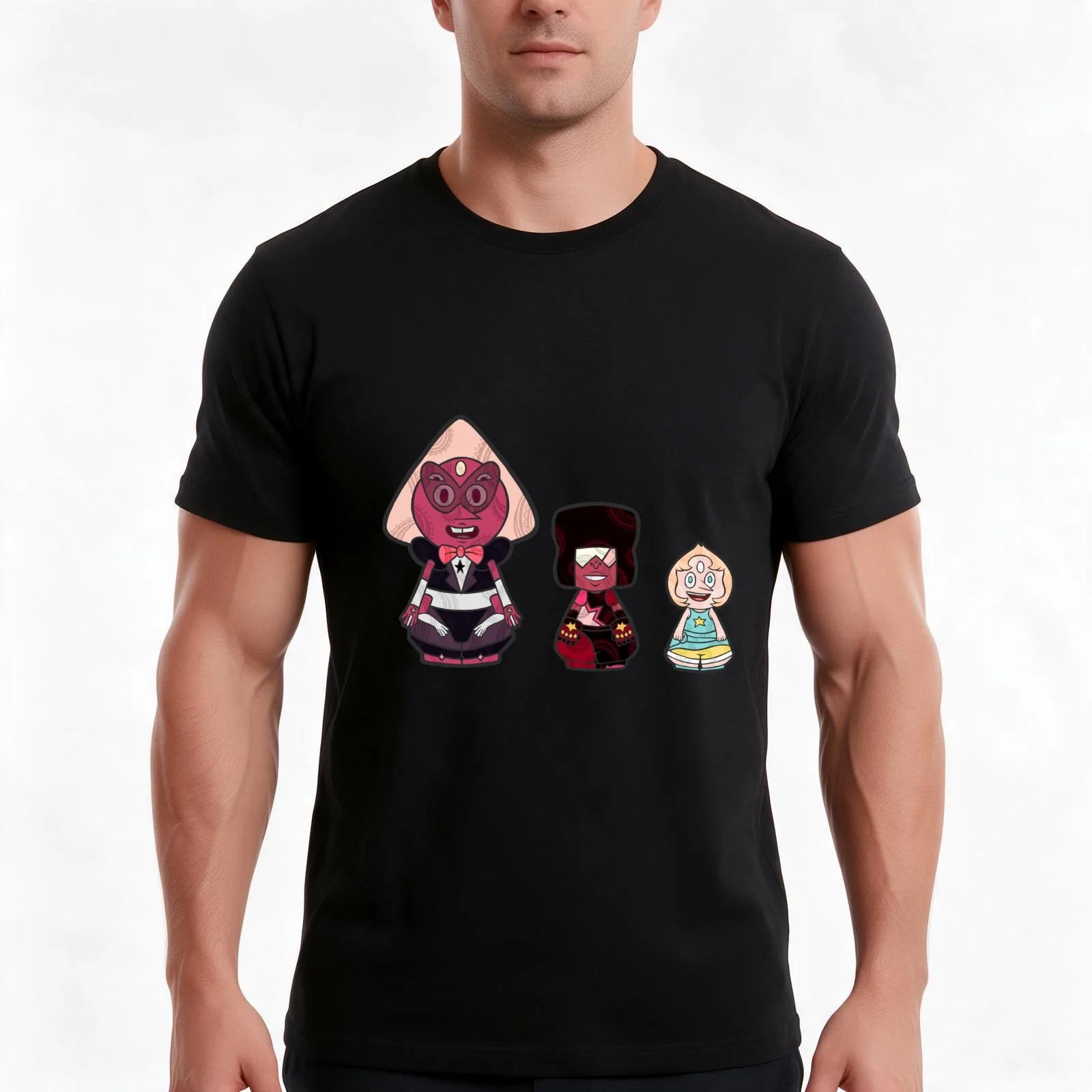 Sardonyx Nesting Dolls T-Shirt, Summer Casual Cotton Tee, Oversized Streetwear Tops, Vintage Graphic Print, Unisex Men Women