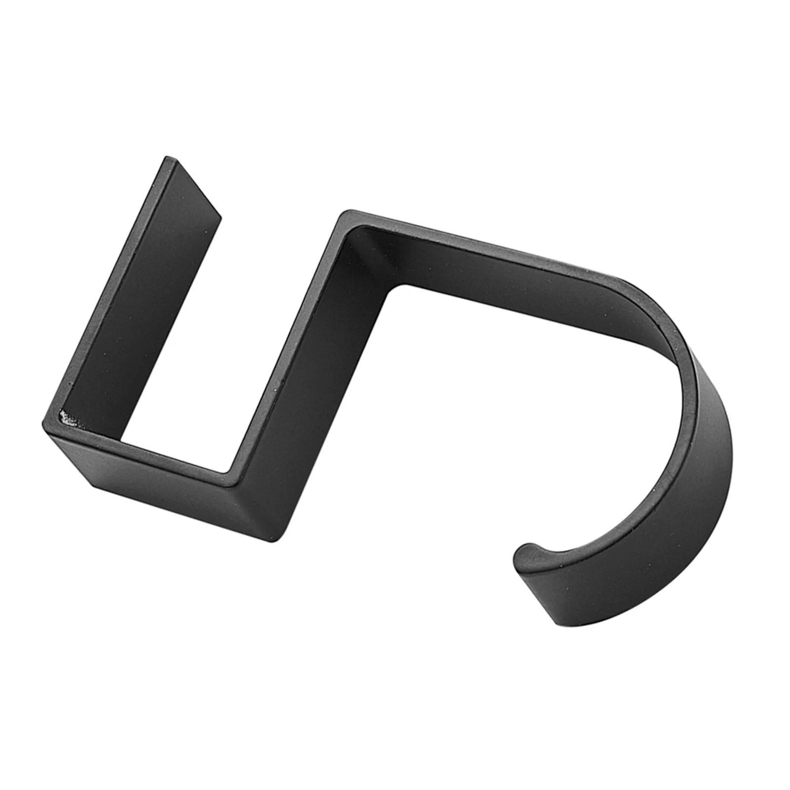 Aluminum Desk Hook for Bags Schoolbag Purse Backpack Hanging Storage Movable Curved Design Anti-Slip Table Office Student