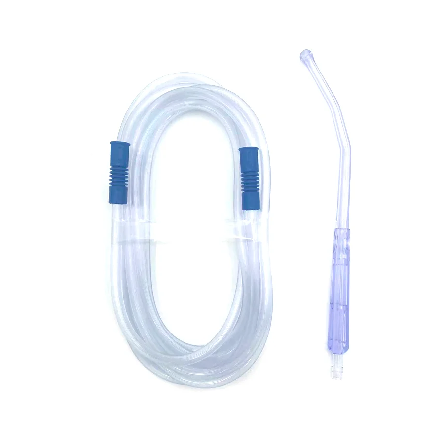 Sterile Yankauer Suction Tube Set Optimal for Surgical Use