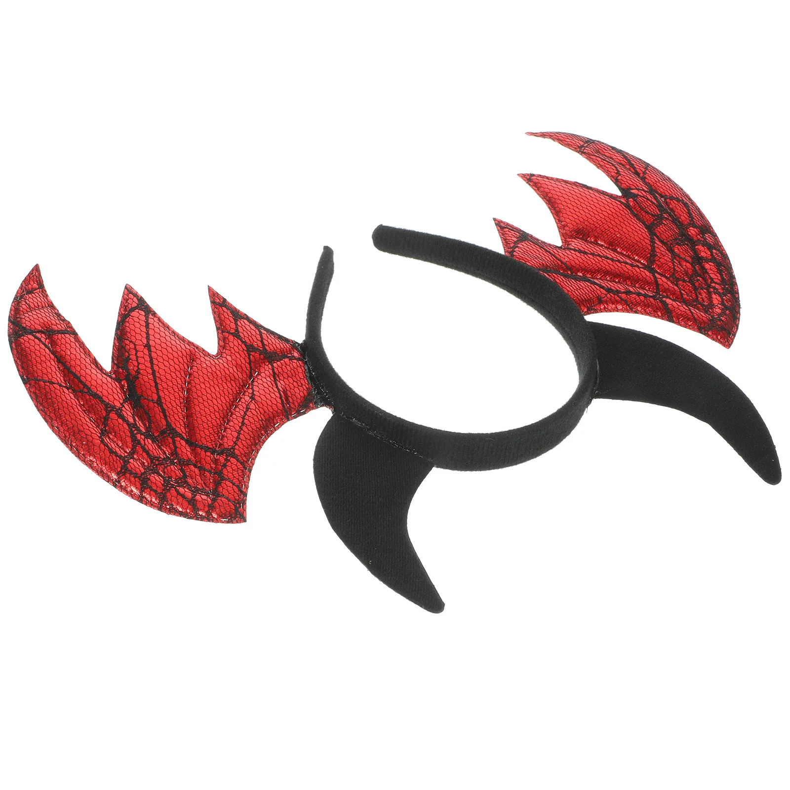 Diadema con alas de murciélago, disfraz de Halloween, accesorio de fiesta, diseño ligero y cómodo para mujeres y niñas, regalo de utilería para fotos