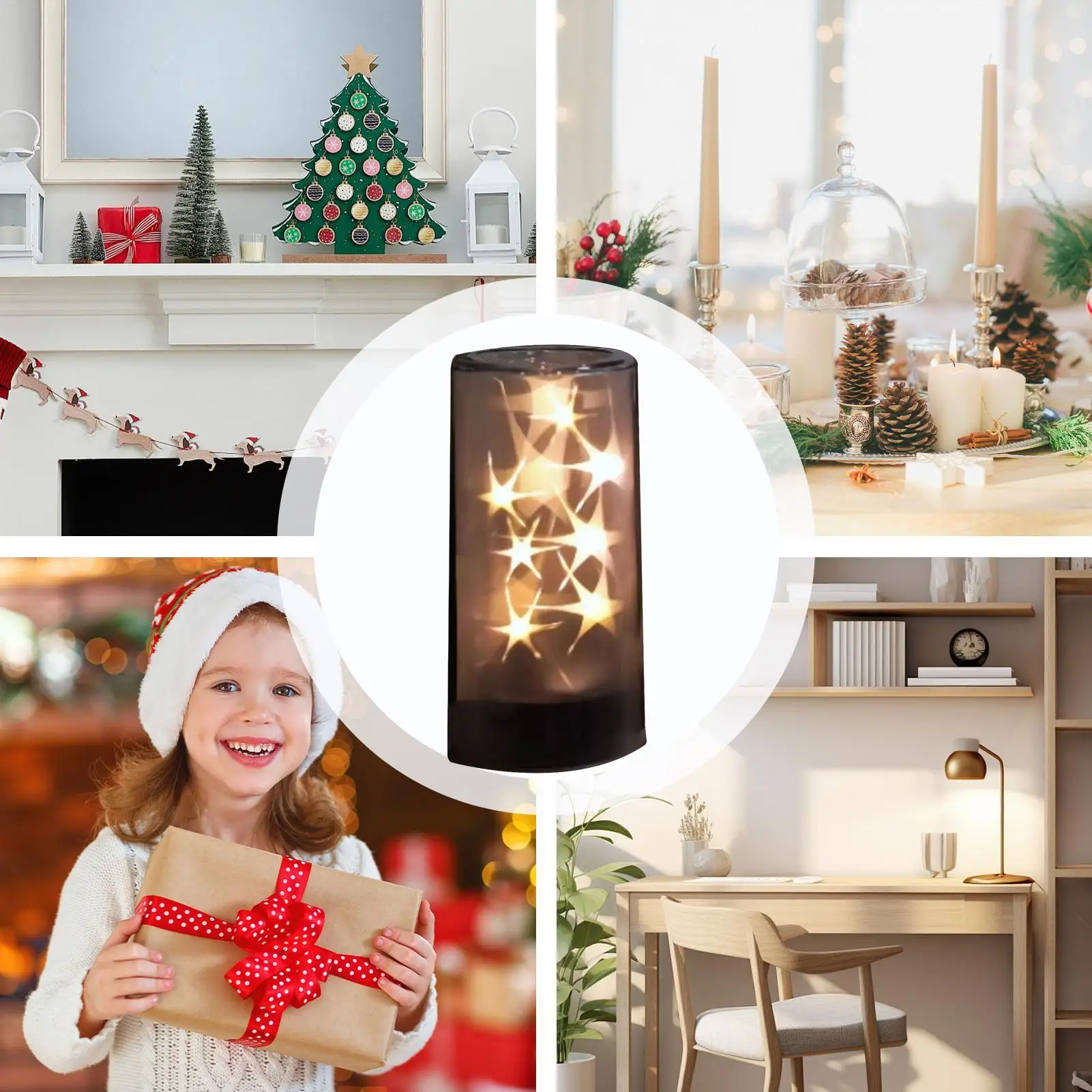 Night Light Craft Supplies Handcrafted Star Nightlight Art Materials Arts And Crafts Nightlight Supplies For Toddler Girls Kids