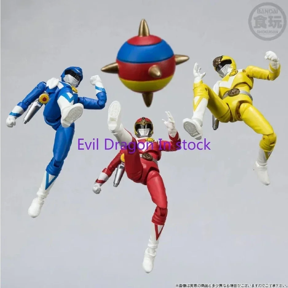 100% Originele Bandai Shodo Super Taiyo Sentai Zon Vulcan Actiefiguren Anime Model Speelgoed Pvc Geschenken Figura op Voorraad