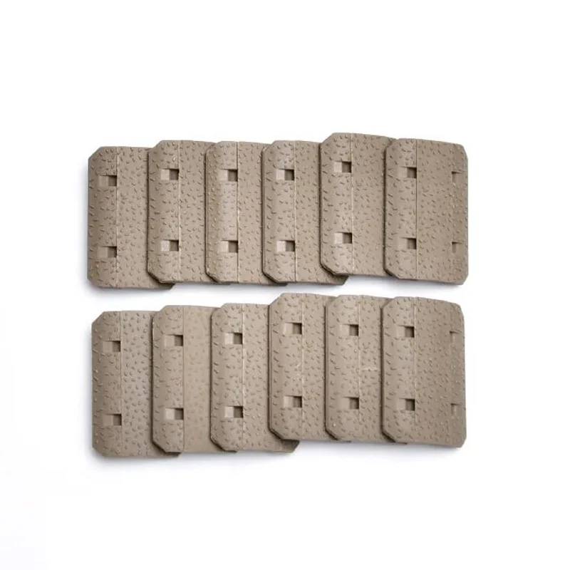 Taktisches Nylon-Kunststoff-Abdeckungsset KeyMod M-LOK Schiene Kompatibel mit AEG GBB Airsoft Zubehör für AR15 M4 HK 416 ACR Spielzeug – Detail 10