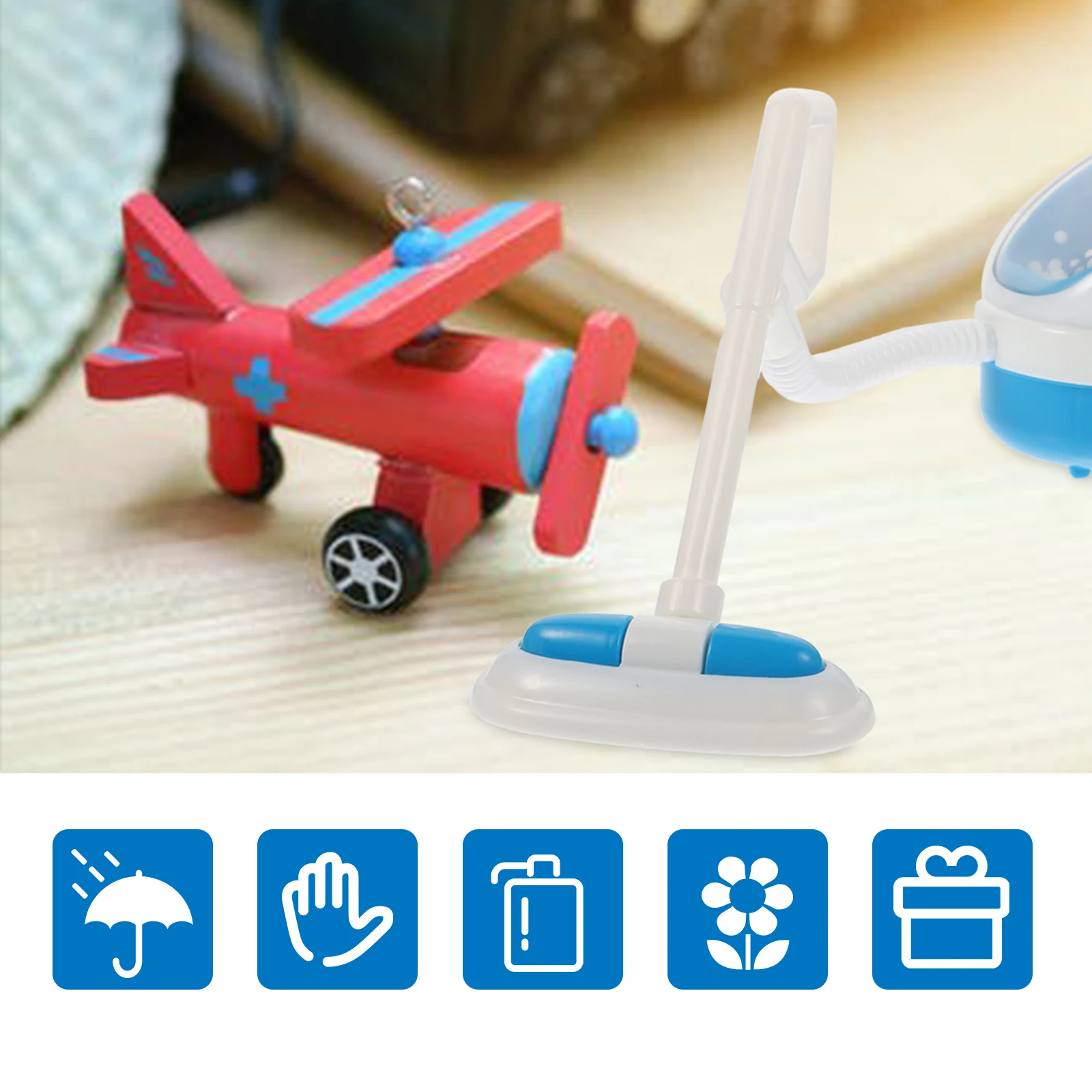 

Mini Vacuum Cleaner Toys Kids Plaything Home Small Dust Educational Role-playing Puzzle