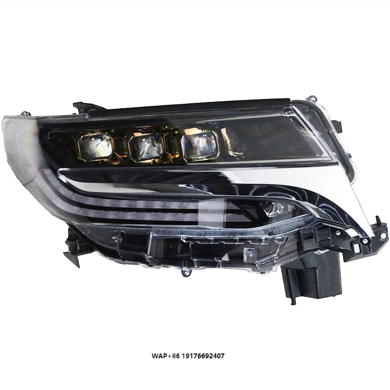 2022 Land Cruiser LC300 Cool White LED Headlight Auto Parts Body Kit with Front Bumper Light New Condition