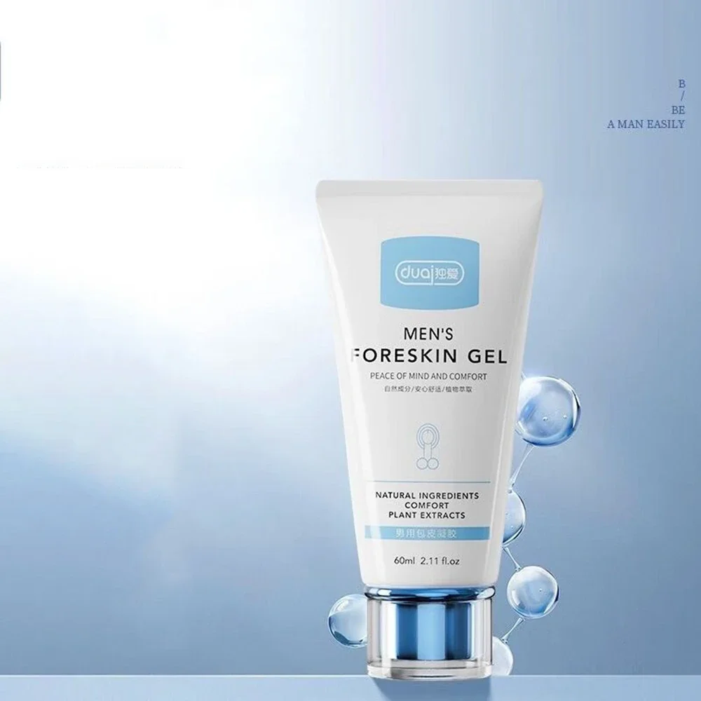 Gel de soin de Correction de phimosis du prépuce masculine, prépuce physique, améliore pour l'homme, Gel d'essence végétale naturelle