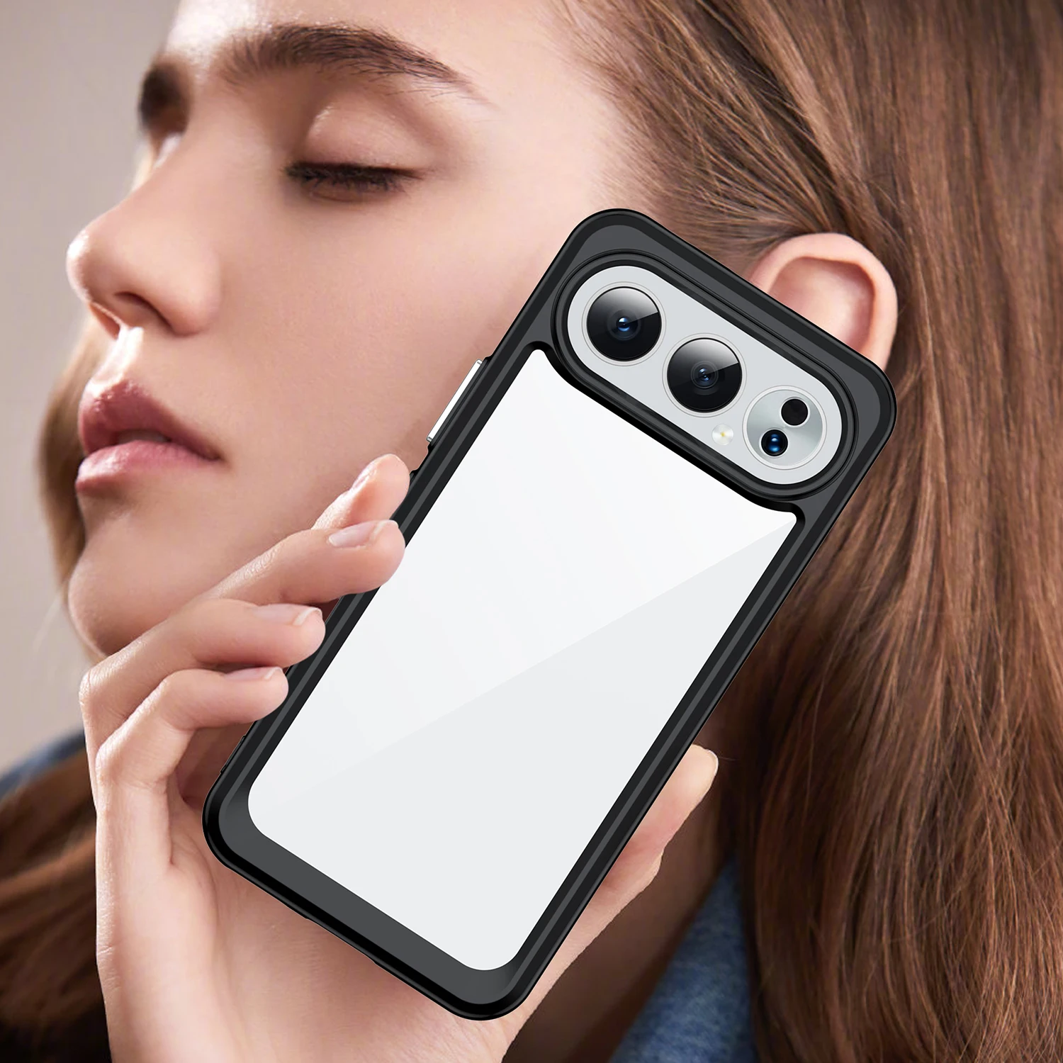 حافظة لهاتف Honor 500 Honor 500 Pro Fundas Shell إطار ناعم شفاف صلب ممتص الصدمات الخلفي للهاتف Honor 500