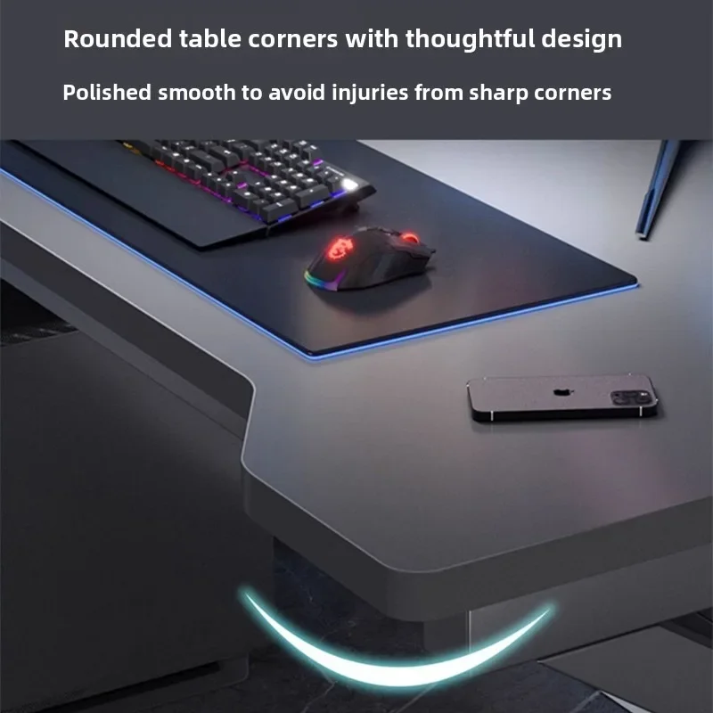 Ergonomic Gaming Desk Chair Set Adjustable Home Office Study Desk Bundle with Computer Laptop Stand - Gaming Desk Furniture view 5