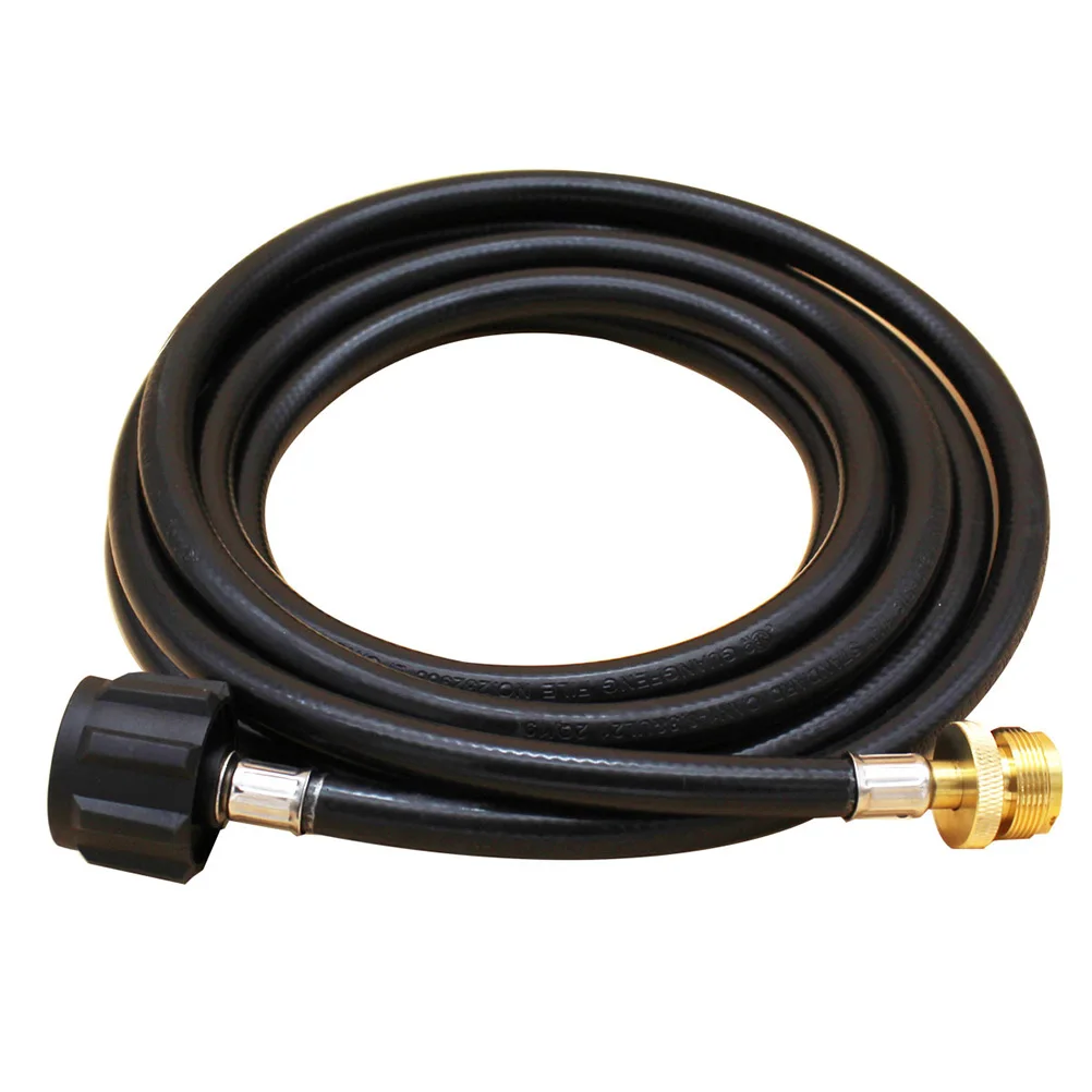 

Gas Hose Adapter 12 Propane Tank Converter QCC1 Replacement Hose Camping BBQ Tailgating Heating Solid Brass
