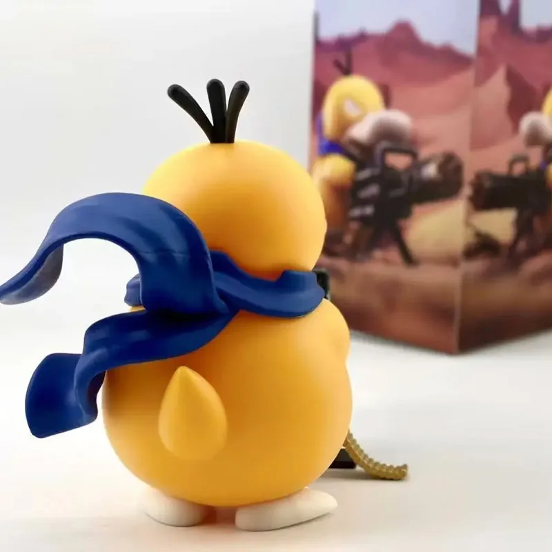 الكرتون البوكيمون جاتلينج بندقية سيدوك الدائمة الموقف عمل الشكل جمع نموذج سيارة زخرفة سطح المكتب ديكور لعبة مفاجأة هدية