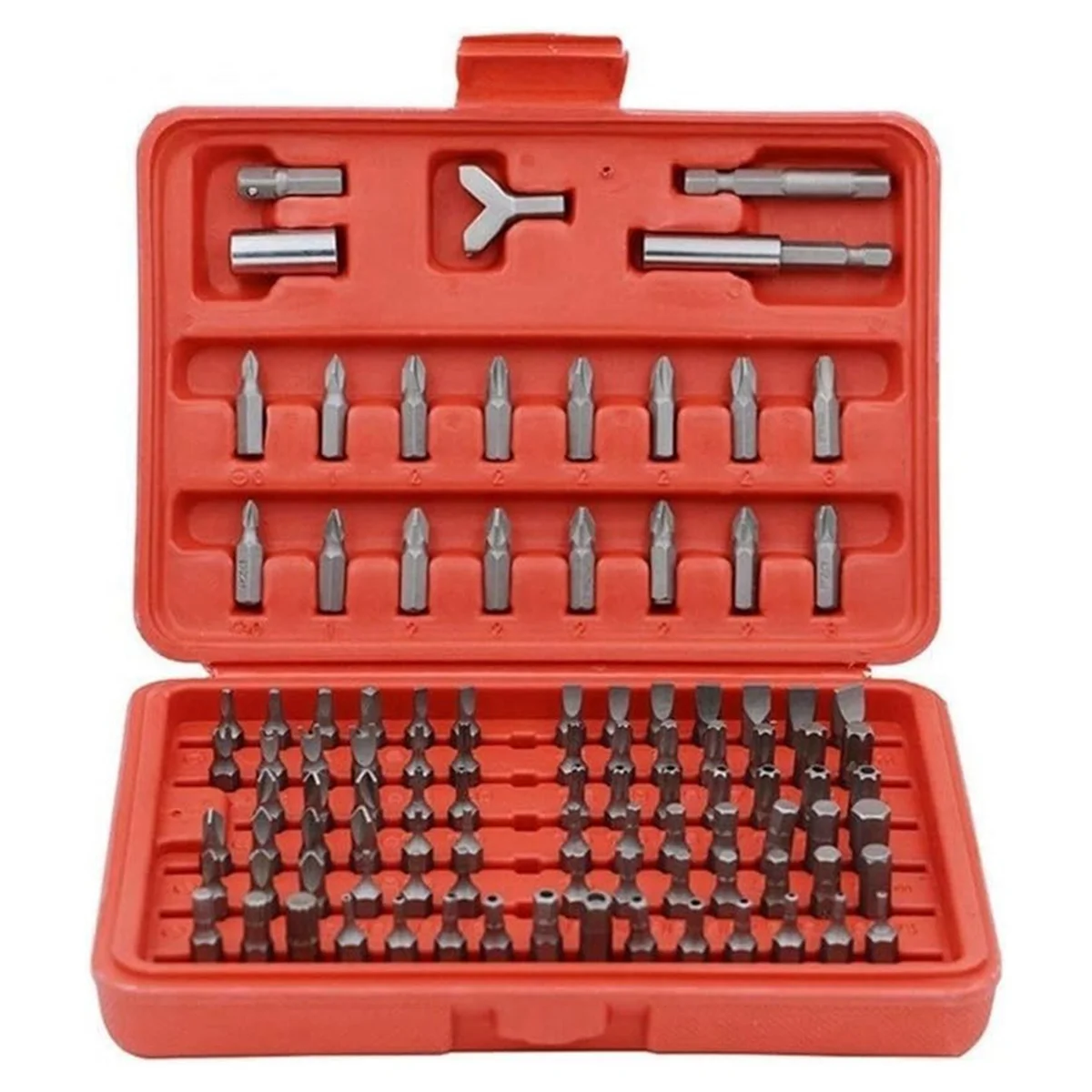 

100-In-1 Screwdriver Set Batch Batch Nozzle Electric Screwdriver Connecting Rod Sleeve Set Hardware Tools