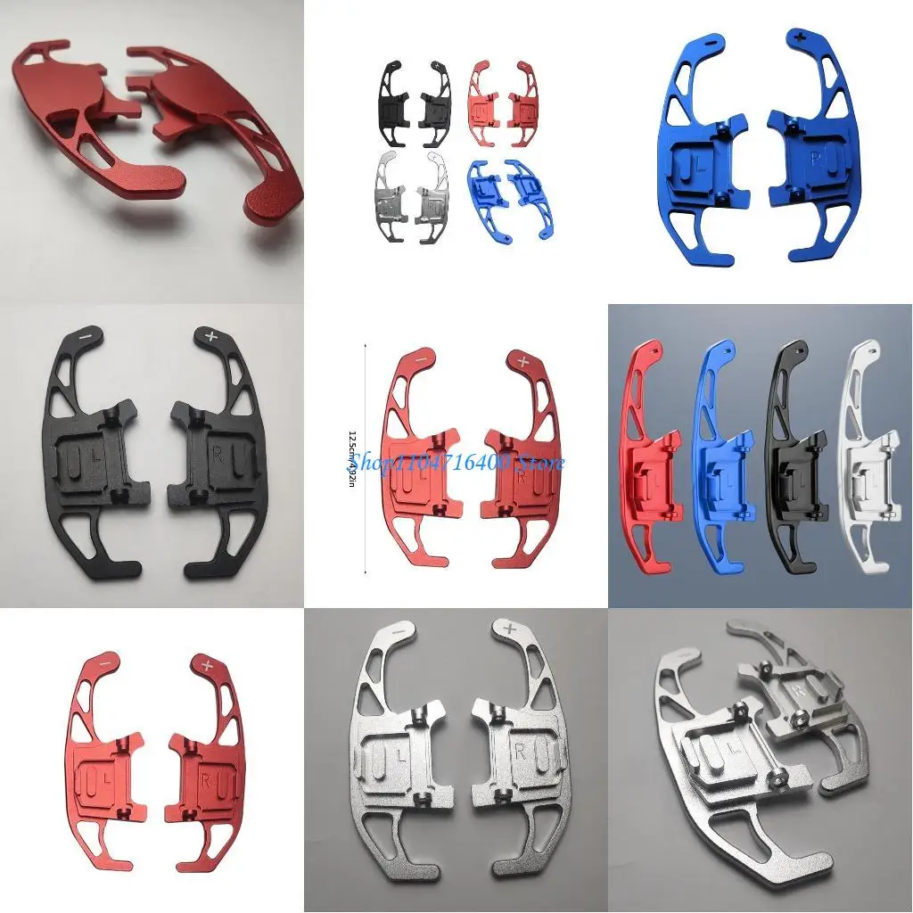 

y1gd 1 Pair Car Steering Wheel Shift Paddle Cover Shifter Extension for Golf 7GTI GTD