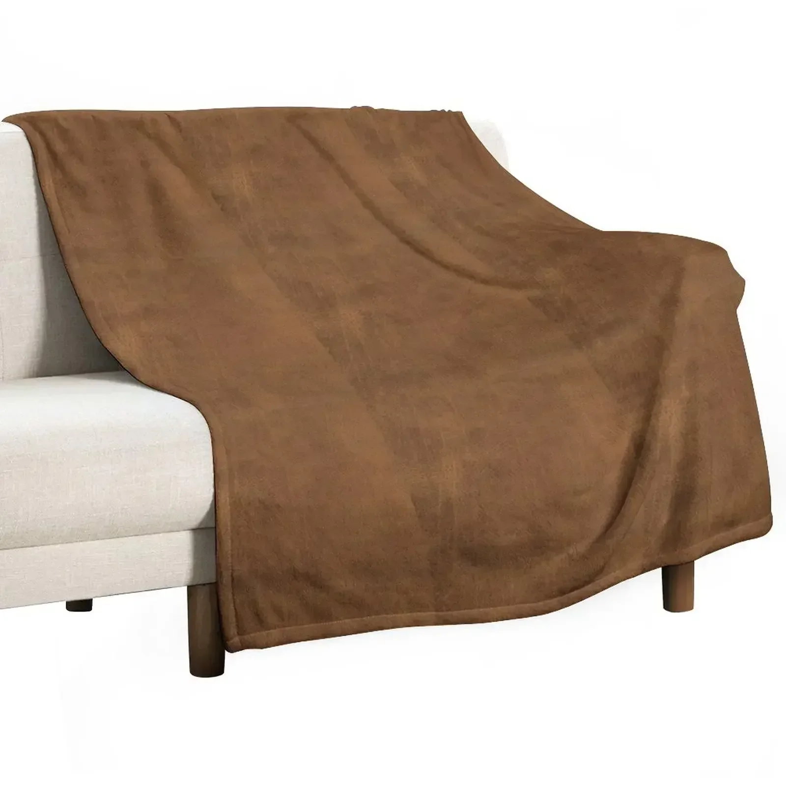 

Brown Leather Throw Blanket Furry Soft Big Luxury Blankets For Sofas Blankets