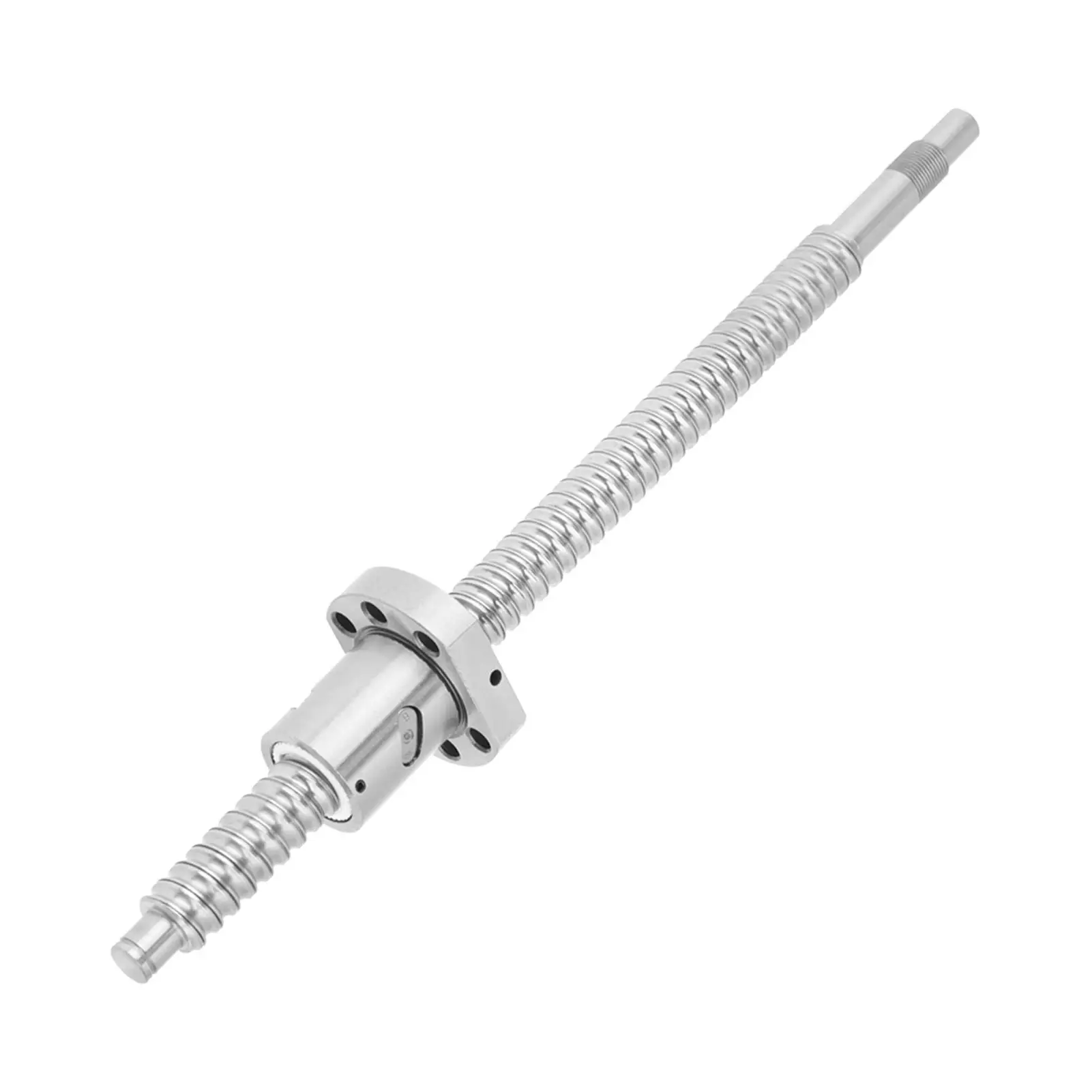 CNC Ballscrew مكافحة عكسي Ballnut 300mm توالت Ballscrew أجزاء الحركة الخطية لأدوات الآلة #2