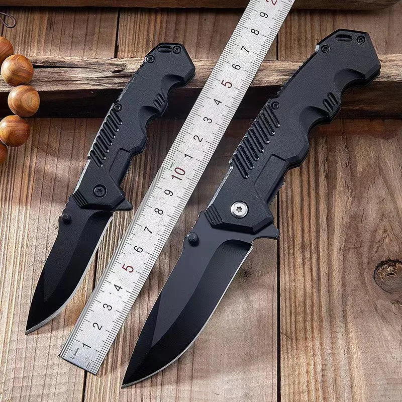 

Hot Sale Stainless Steel Outdoor Mini Folding Knife High Hardness Defensive Folding Knife Multi-purpose Camping Survival Knives