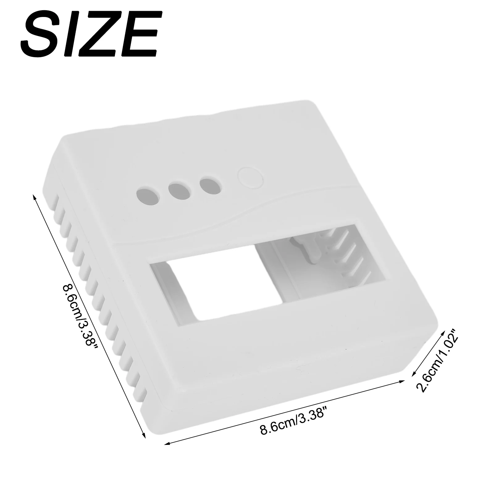 86 Project Box Enclosure White With 5 Button For 1602 LCD Display Products For Instrument Tester High Quality Practical