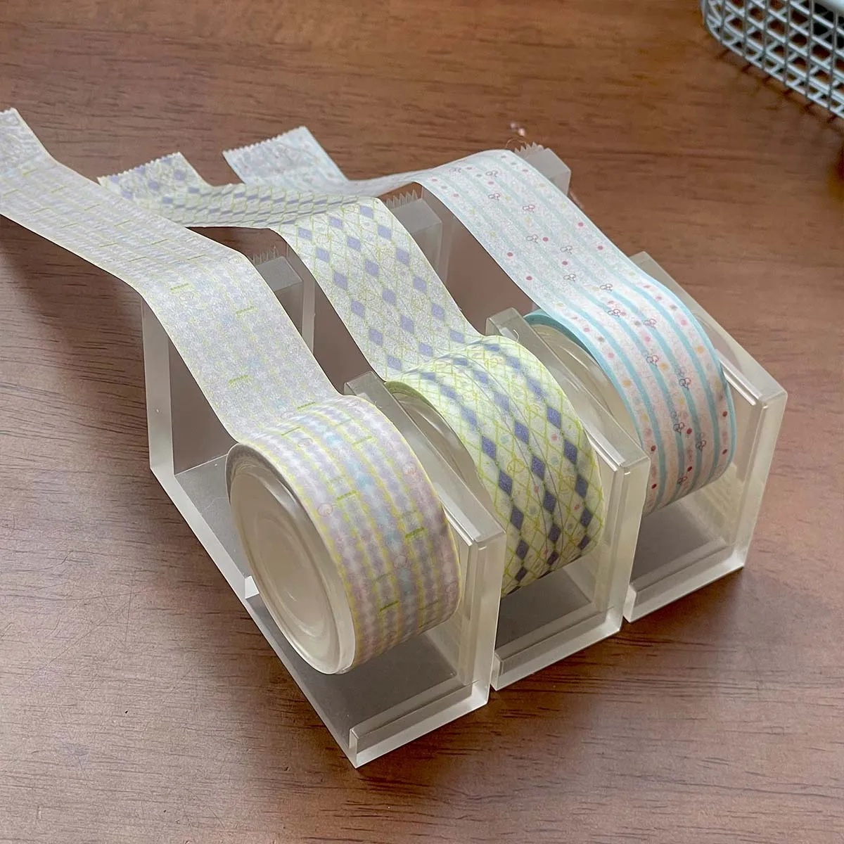 WAKAWAKA Washi Tape Ins Style Scrapbooking Masking Tape Spring Flutter Basic Pattern DIY Aufkleber Bänder Bastelbedarf