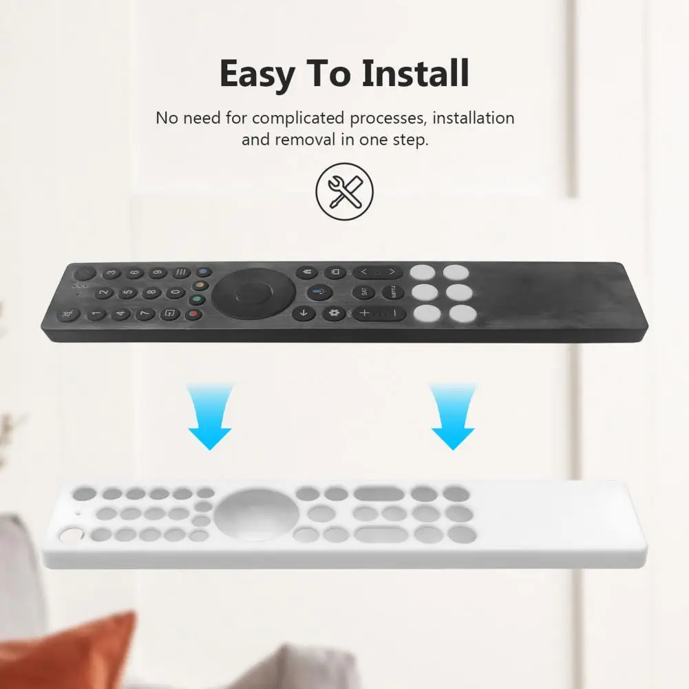 Remote Control Protector Silicone Remote Control Cover Case Shockproof Resistant Waterproof Protective Sleeve with for Tcl