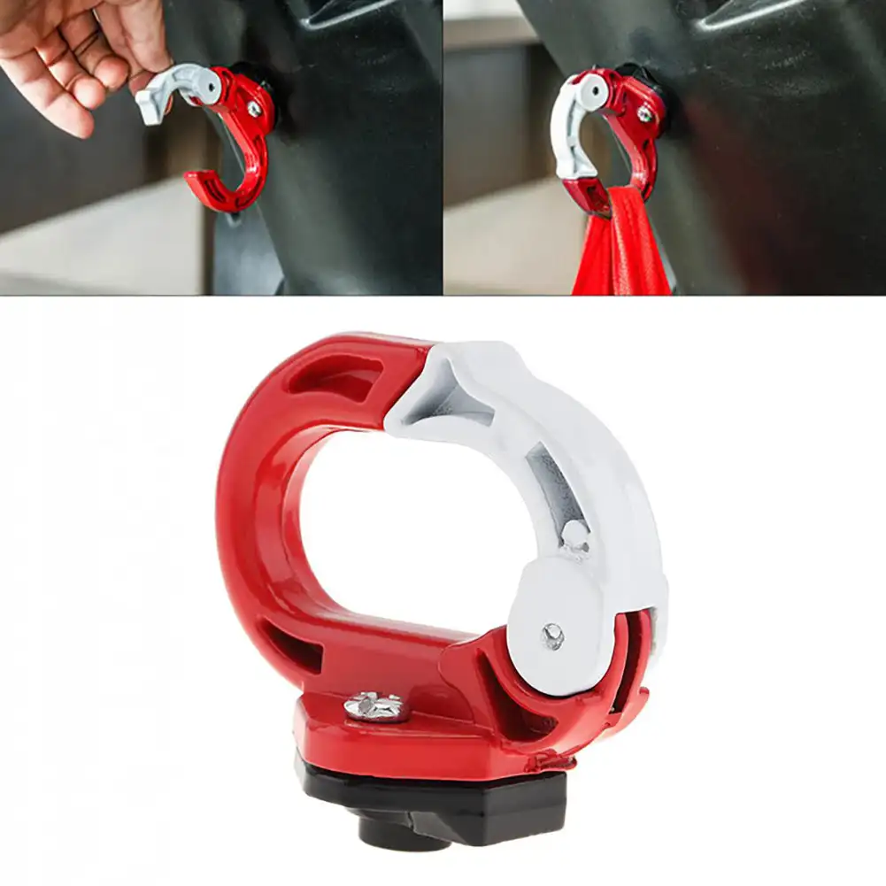 Aluminum Alloy Motorcycle Hook Hanger Durable Motorbike Helmet Bags Gadget Glove Scooter Bottle Carry Holder