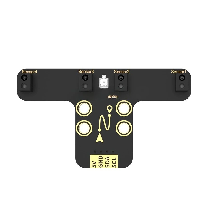

Intelligent car robot, infrared tracking black and white line recognition