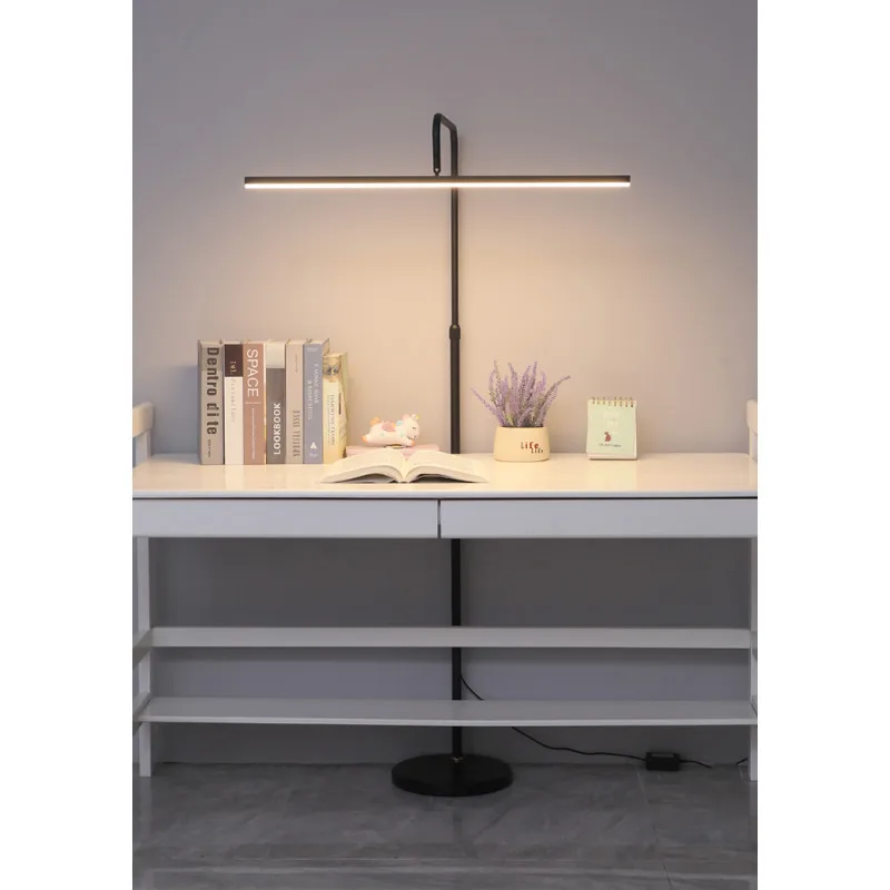 Aprendizagem LED Lâmpadas de Chão para Sala de Estar e Quarto, Beside Lights, Children's Reading Standing Lamp, Eye Protection Light