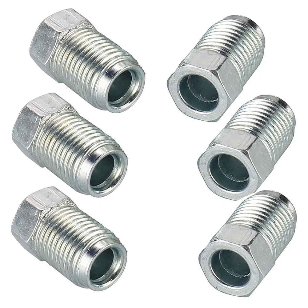 Kits Metric Nuts Cylinder Fittings M12mm X1mm Silver Unions Master 3/16\