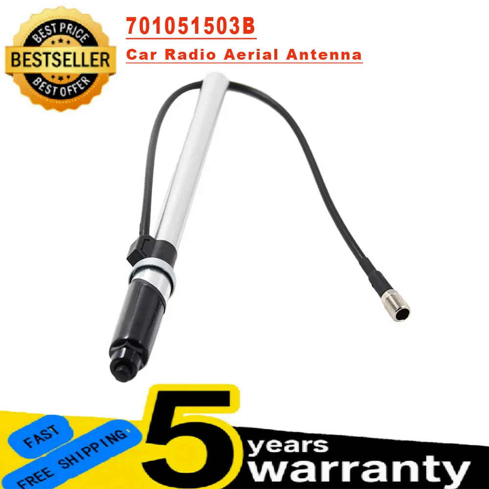 

1 PC For Volkswagen Transporter T4 1990‑2003 Automobile Interior Decoration Parts Wing Mounted Antenna Radio Aerial 701051503B