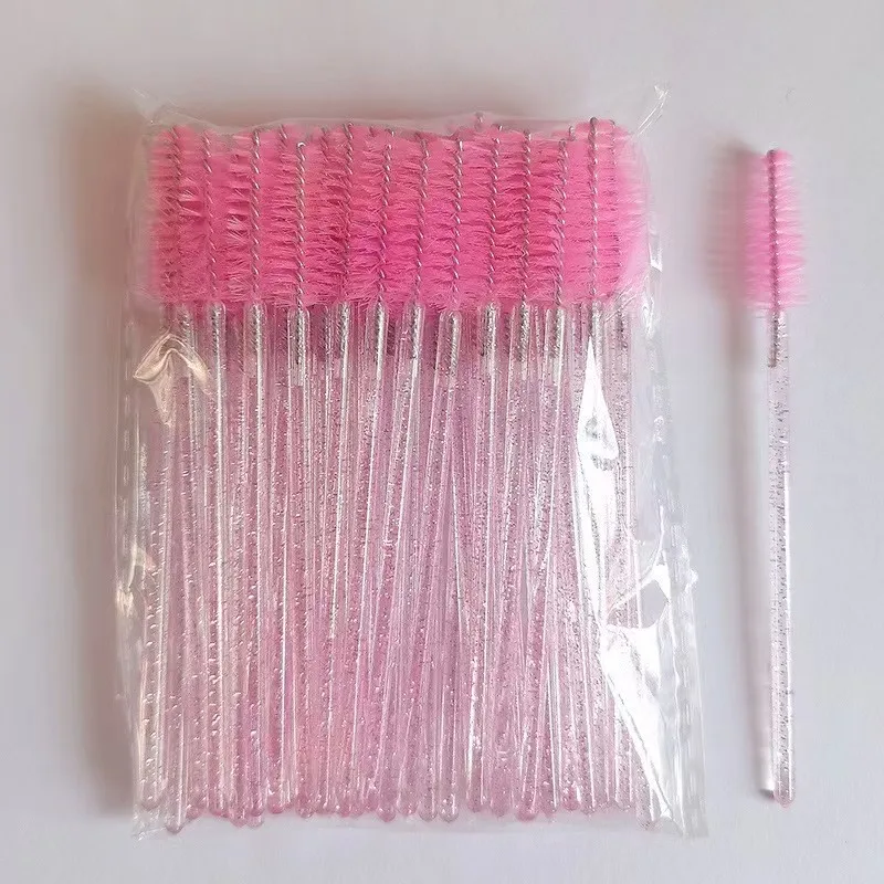 100/500/1000PCS Eyelashes Brushes Set Wholesaler Lash Mascara Brush For Lashes Extension Eyebrow Wands Applicator Makeup Tools