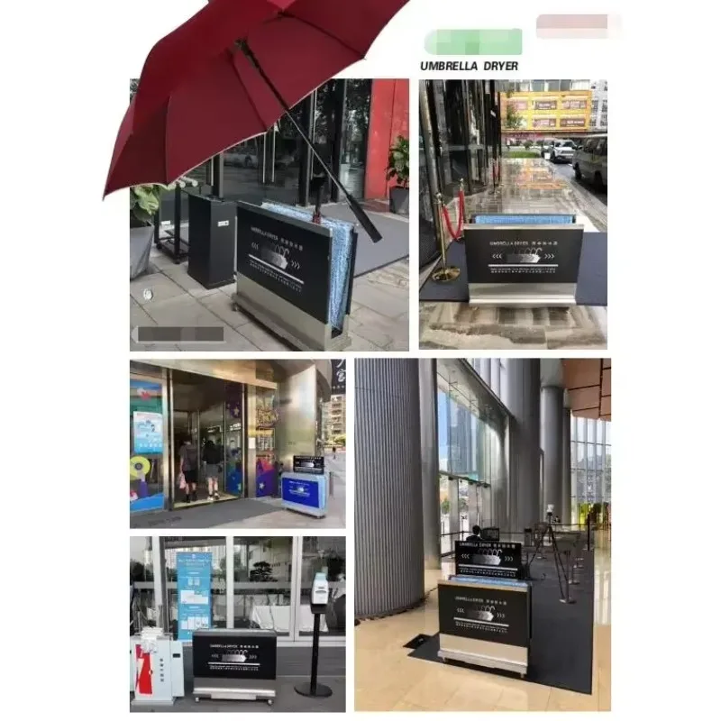 2025 معدات التنظيف الجاف 2024 رف مجفف المظلة #6