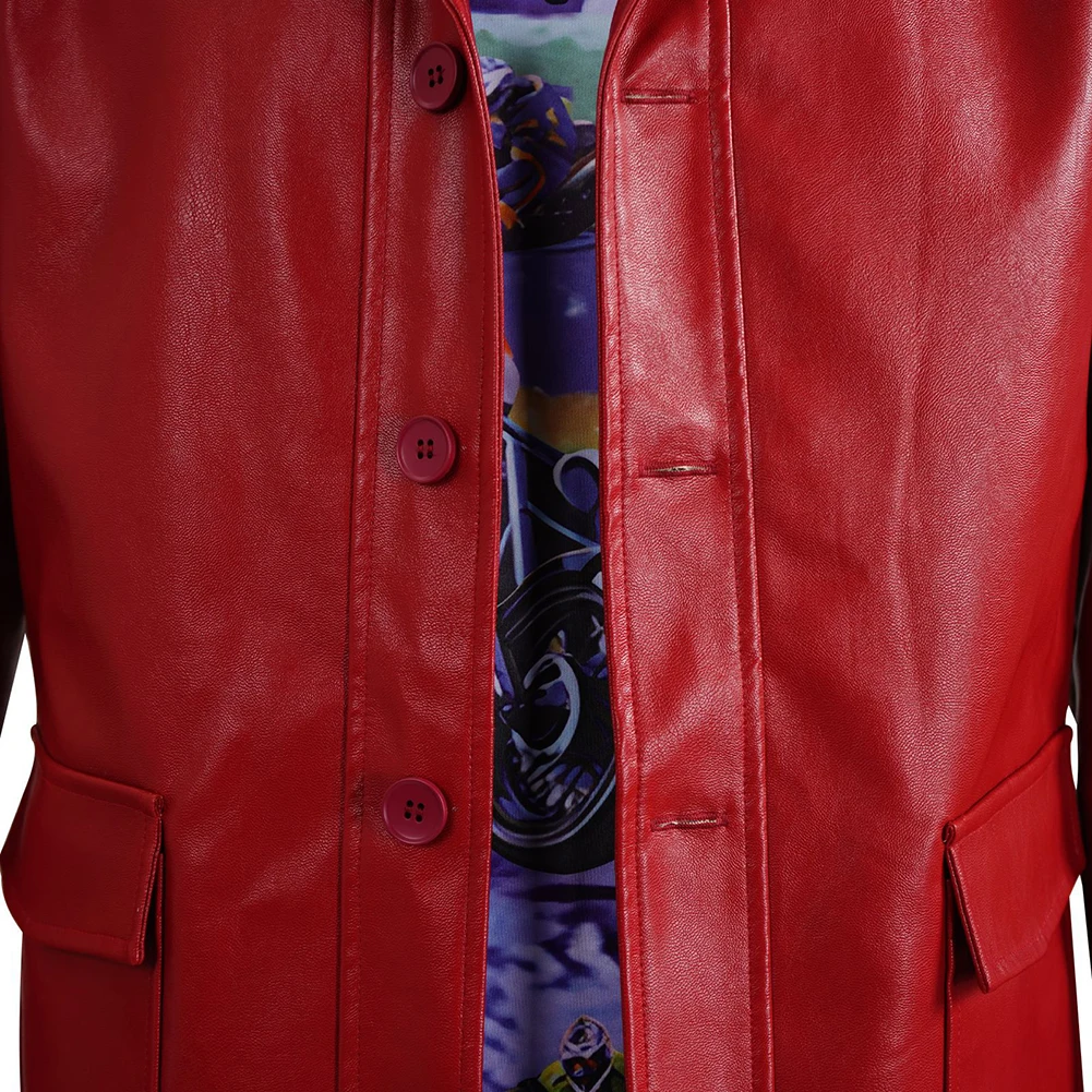 فستان بتصميم حالم نادي القتال تايلر دوردن كوسبلاي للرجال سترة حمراء نظارات 1999 فيلم زي الهالوين رجل لعب الأدوار حفلة الزي #6