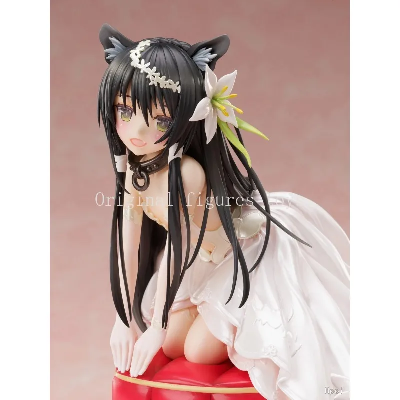 In Stock Original F:NEX Isekai Maou To Shoukan Shoujo No Dorei Majutsu Rem Galleu Wedding Anime Figures Ornaments Birthday Gift