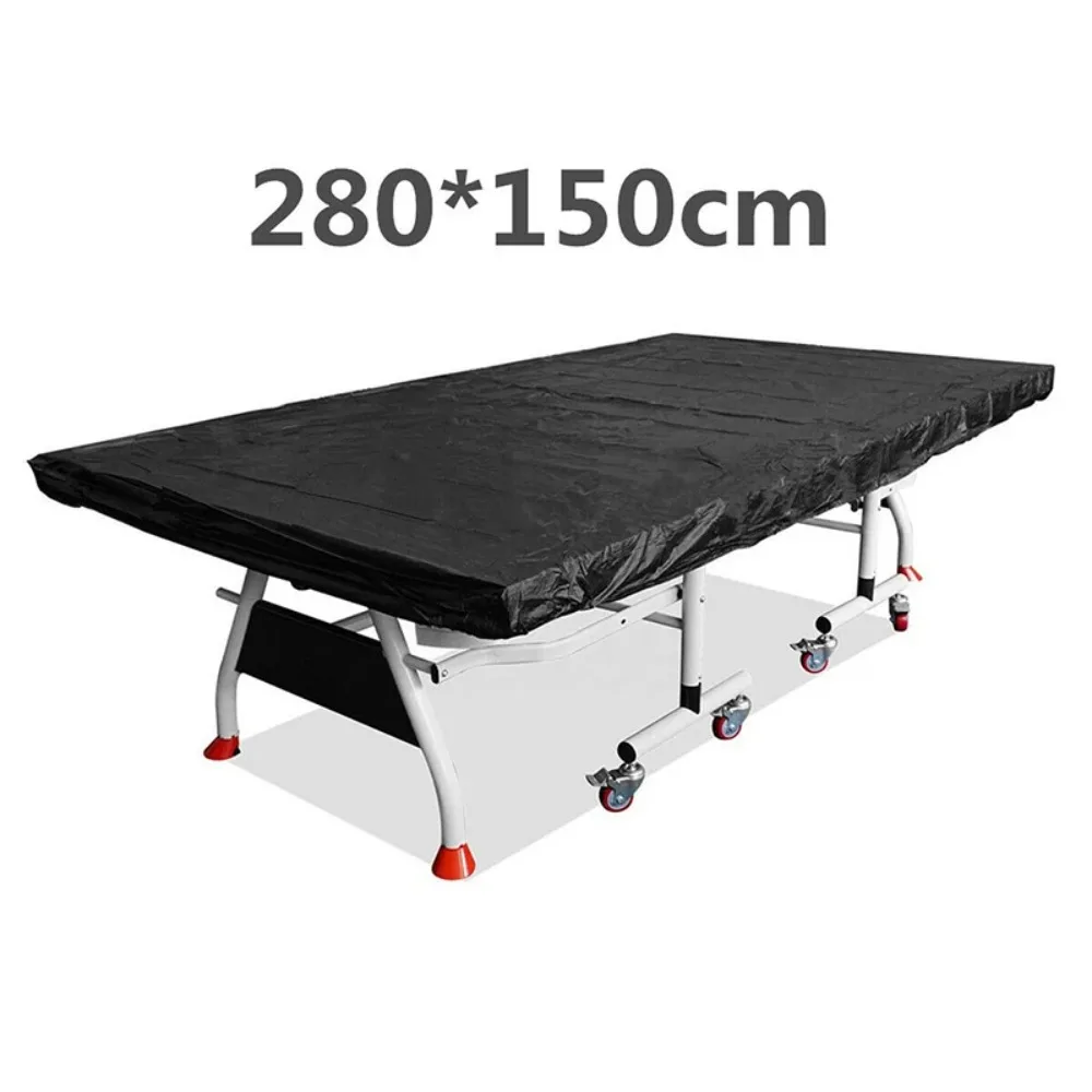 Tennis Ping Pong Table Cover 280x150cm Waterproof Dustproof Windproof Anti-UV Protector for Indoor Outdoor Patio Table