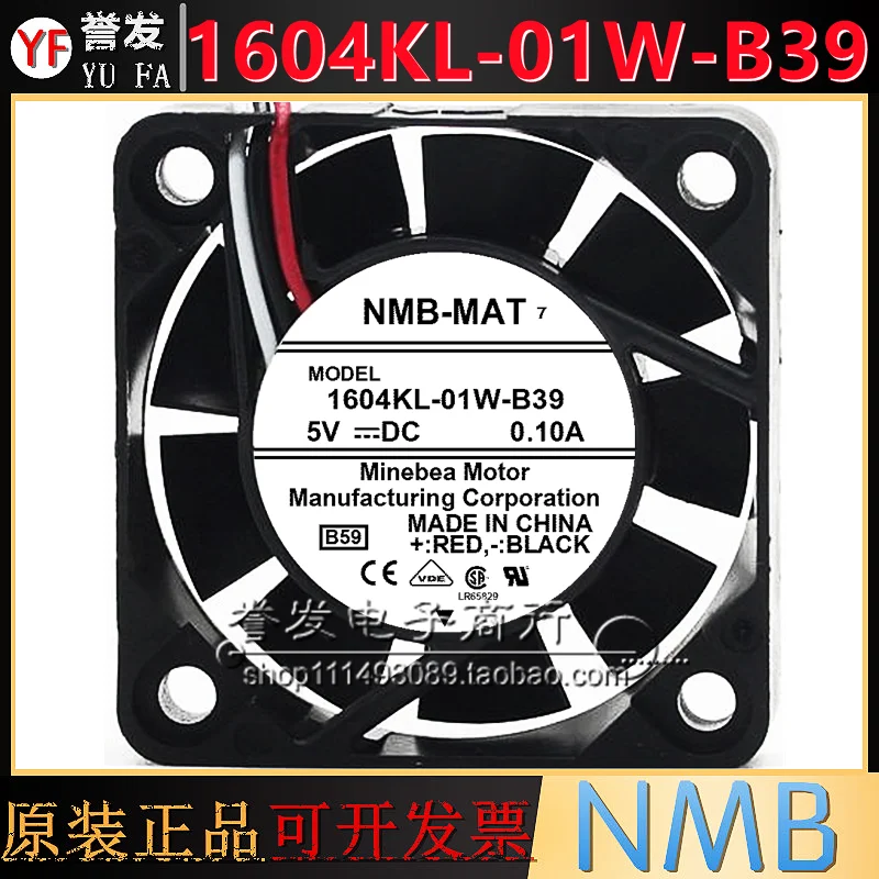 

НОВЫЙ ОРИГИНАЛЬНЫЙ 1604KL-01W-B39 5 В 0,10 А 4010 40x40x10 мм Охлаждающий ВЕНТИЛЯТОР РАДИАТОР