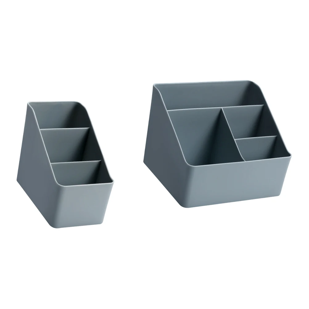 

2 Pcs Storage Box Clear Toiletry ganizer Portable Makeup Accessories Holder Jewelry Container Plastic