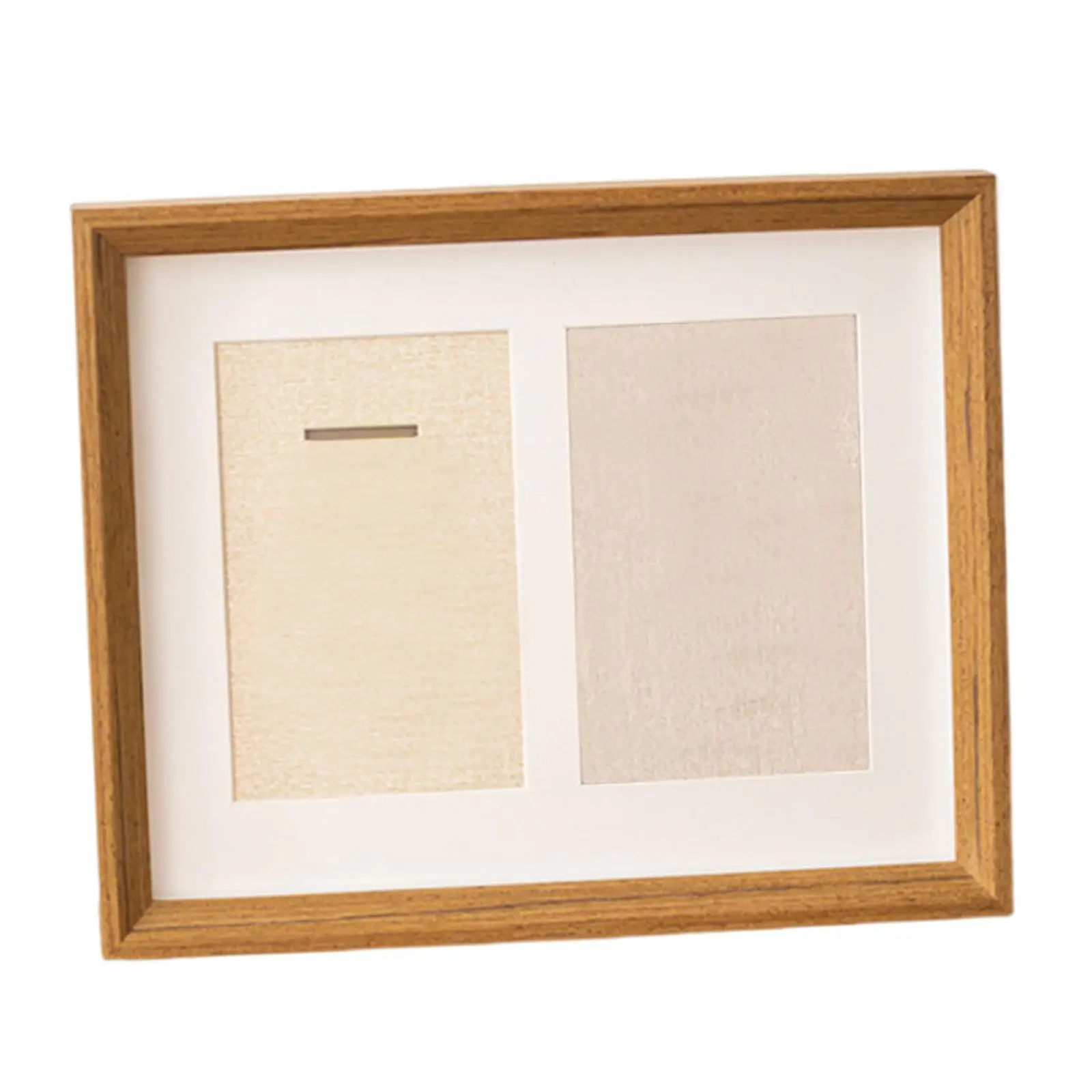 Wood Medal Storage Shadow Box Frame Scratch Resistant Panel Medal Display Frame for Race Achievements for Adults Home Gift