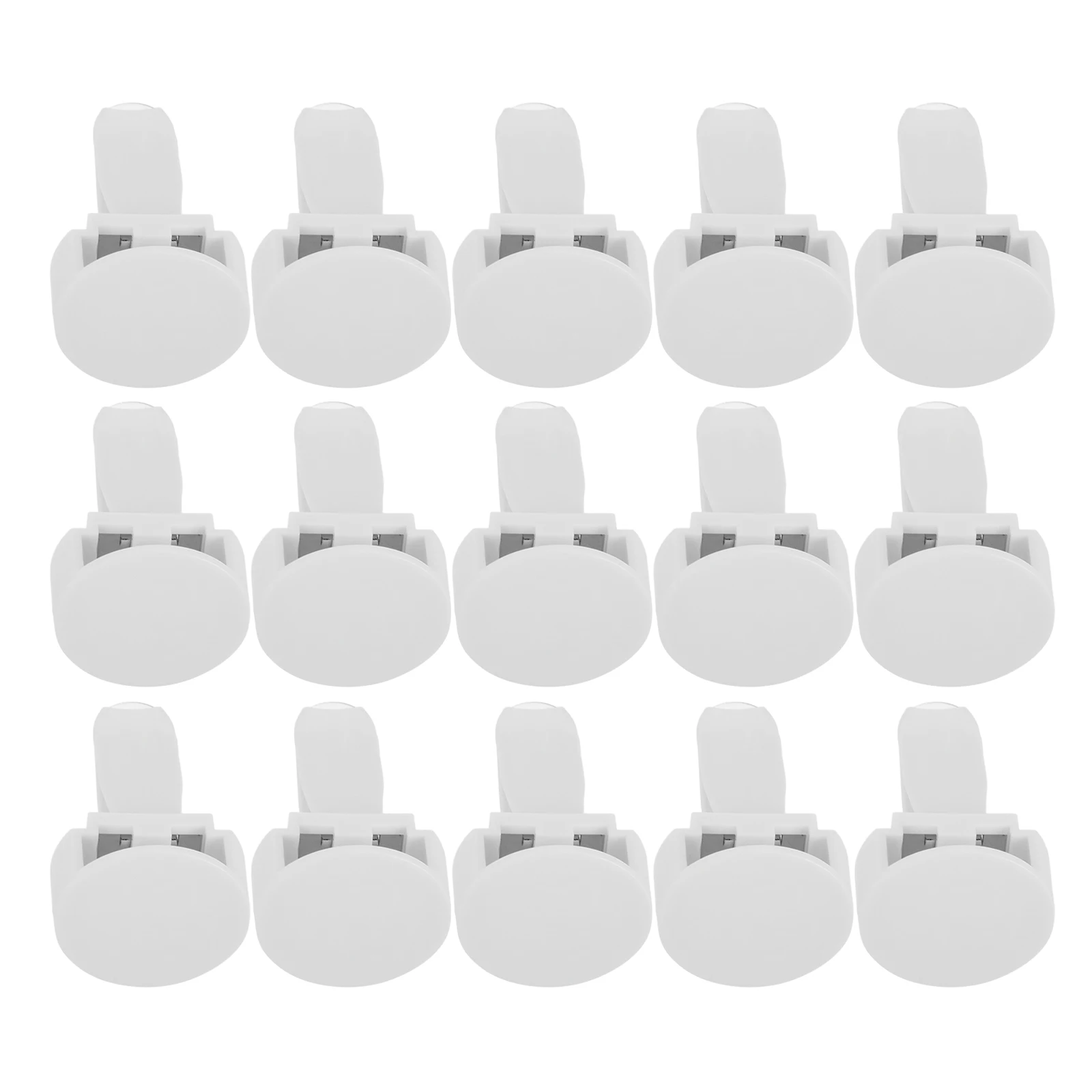 

30 Pcs Aromatherapy Cream Air Vent Clip Car Mount Outlet Plastic Freshener Cup Holder ((white) Card