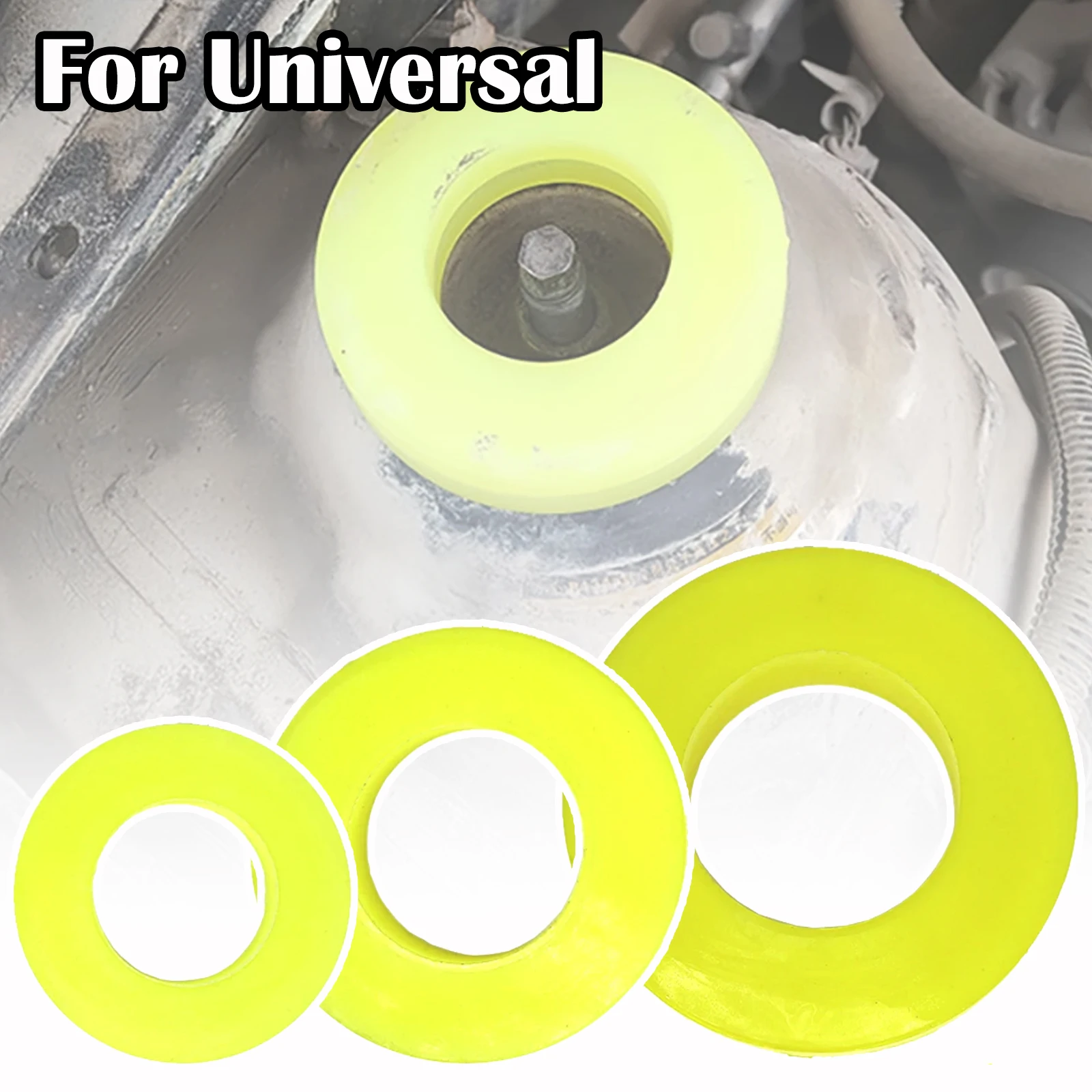 

1Pc Rubber Ring Universal Wear Resisting Bearing Washer Auto Parts Easy Use Driving Front Strut Top Shock Absorbing Accessories