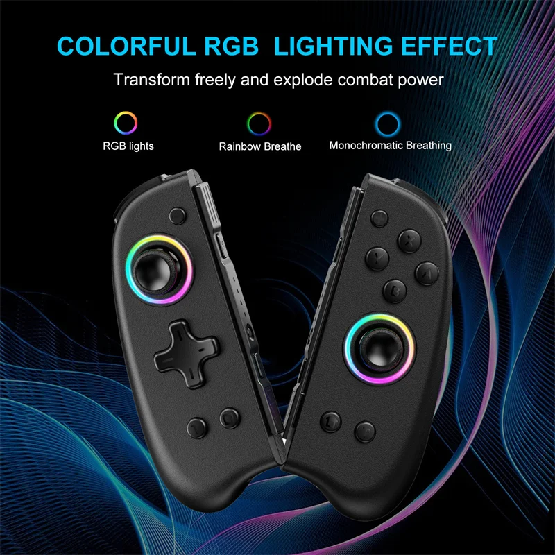 LinYuvo KS31 Joypad Controller Auto-Fire Wake-up With somatosensory six-axis Turbo Compatible For Nintendo Switch/OLED Joystic