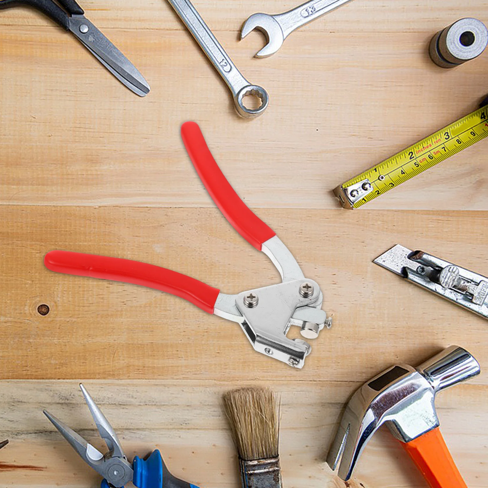 

1Set Curved Handle Seal Crimper Kit Water Meter Seal Fastener Utility Meter Sealing Pliers Security Lock Crimping Pliers