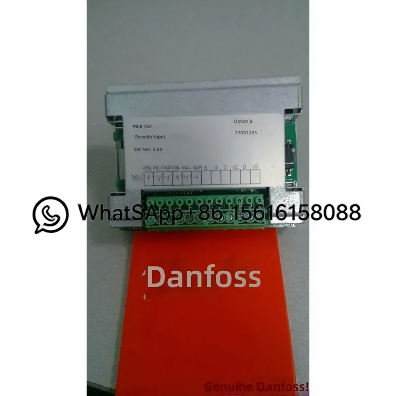 Danfoss FC300 Inverter Encoder Card MCB 102 130B1203 Frequency Drive Accessory Module Replacement Part for VFD Control Board