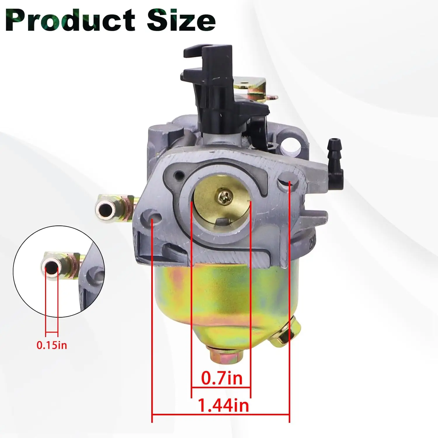 Carburetor for Troy Bilt Storm 2620 2410 26" 24" Self-Propelled 31BM63P3711 31AM62N2711 31BM63P3766 Craftsman 208cc 179cc Snow B 3