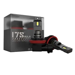 H7 H4 LED Bulb H11 LED Headlight Kit I7s H1 9005 HB3 9006 HB4 LED Wireless 80W 20000LM 6000K CSP for Car Headlamp 12V Turbo Fan