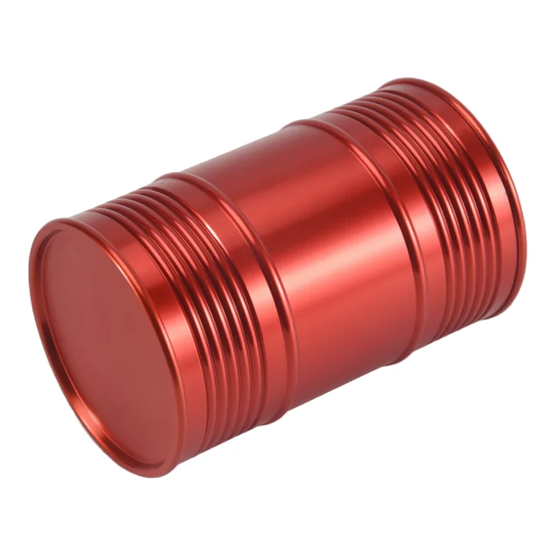 

Superior Quality-Metal Oil Drum Fuel Tank Container For 1/10 RC4WD D90 SCX10 Rock Crawler RC Car Decor Accessories