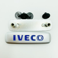 1pcs Car Carpet Emblems For Iveco Daily IV V VI Van EcoDaily Car Floor Mats Metal Emblem Stickers  Accessories