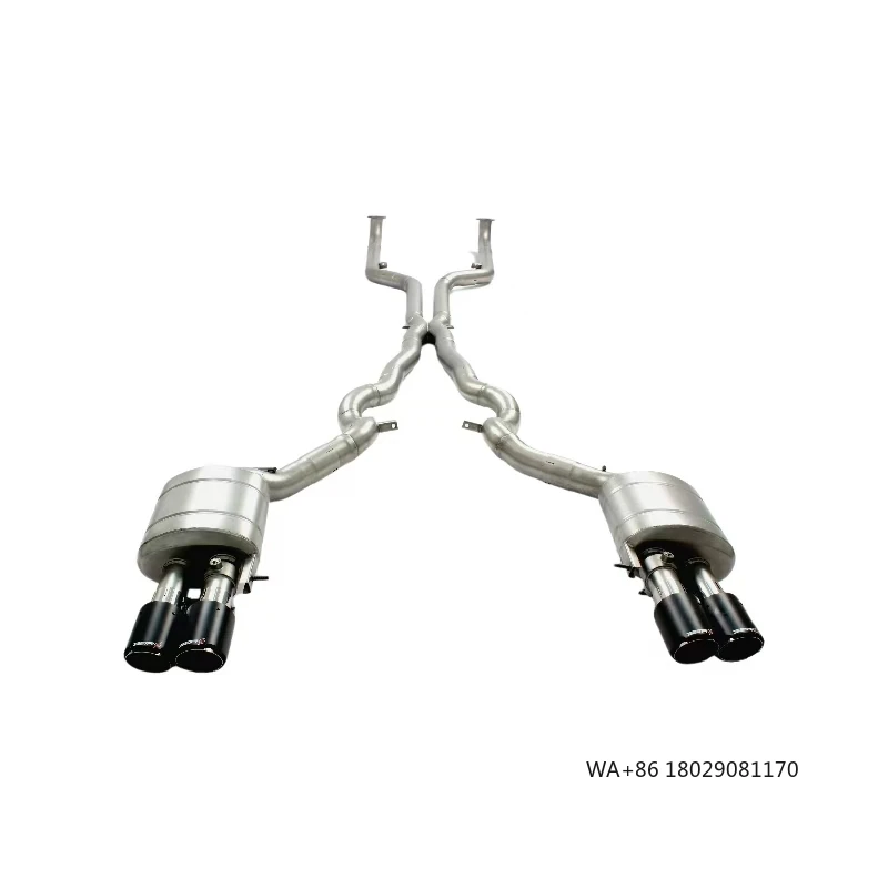 

Exhaust Pipe High Quality Auto Catback Exhaust for M5 F10 4.4T 2014 Exhaust Pipe DualTips Muffler
