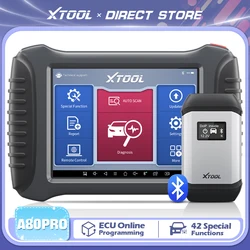 XTOOL A80PRO Full System Diagnostic Tool Key Programming Active Test ECU Programming/Coding Active Test with 31+ Reset Functions