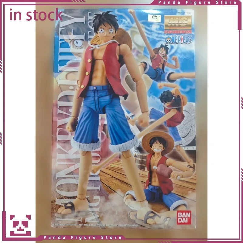 

В НАЛИЧИИ BANDAI MG FIGURE-RISE ONE PIECE Monkey D. Luffy Собранная модель Аниме Фигурка Коллекция игрушек Подарки