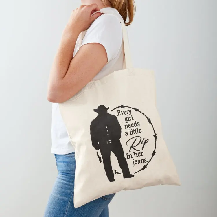 

Every Girl Needs A Little Rip In Her Jeans Tote Bag bag luxury women Gift bags canvas bags tote bag