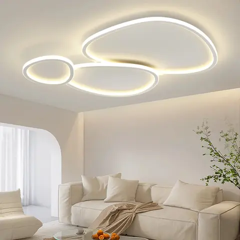 Creative Mango Living Room Lights Nordic LED Ceiling Lamp Remote Control Bedroom Dining Room Lighting Home Decoration Chandelier