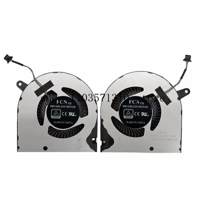 New Replacement Cooling Fans for Dell G5 SE 15 5500 5505 Laptop G3 3500 RTX Series Fan FFMH9 FMHA P/N: OPC01D 0F3DF0 DC5V